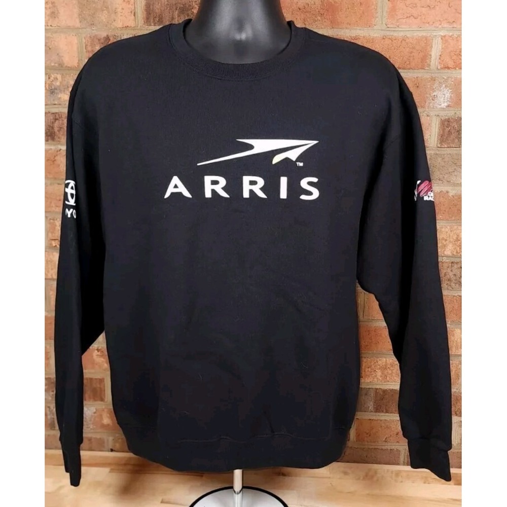 Joe Gibbs Racing Arris‎ Toyota Nascar Suarez Team Issue Sweatshirt Mens Large